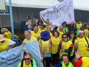 União é uma marca registrada dos romeiros de Nossa Senhora
