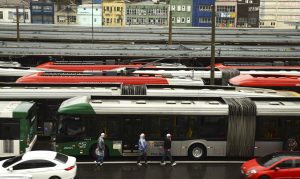 greve de ônibus em São Paulo