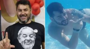 Marcelo Arruda x Jorge Guaranho, que trocaram tiros em festa no Paraná