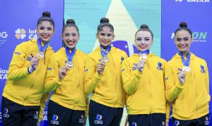 Seleção Brasileira de ginástica rítmica x Pan-Americano