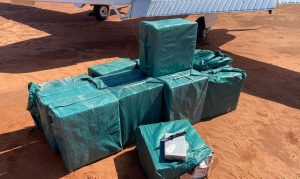 cocaína x avião interceptado pela Força Aérea Brasileira