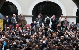 Ato pela democracia na Faculdade de Direito da USP