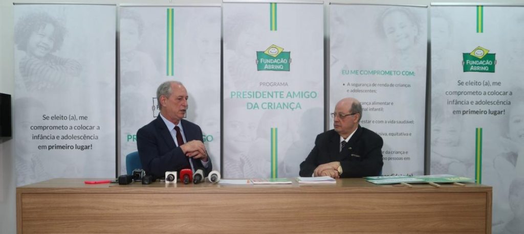 Ciro Gomes x Fundação Abrinq