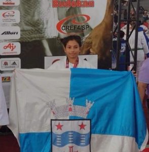 Laura Salgueiro dos Santos, judoca de Arujá