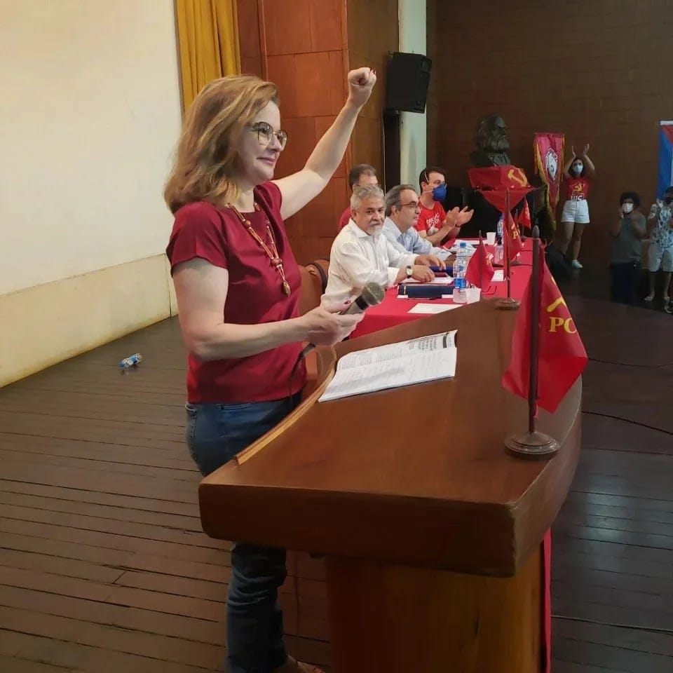 Sofia Manzano, candidata à Presidência pelo PCB