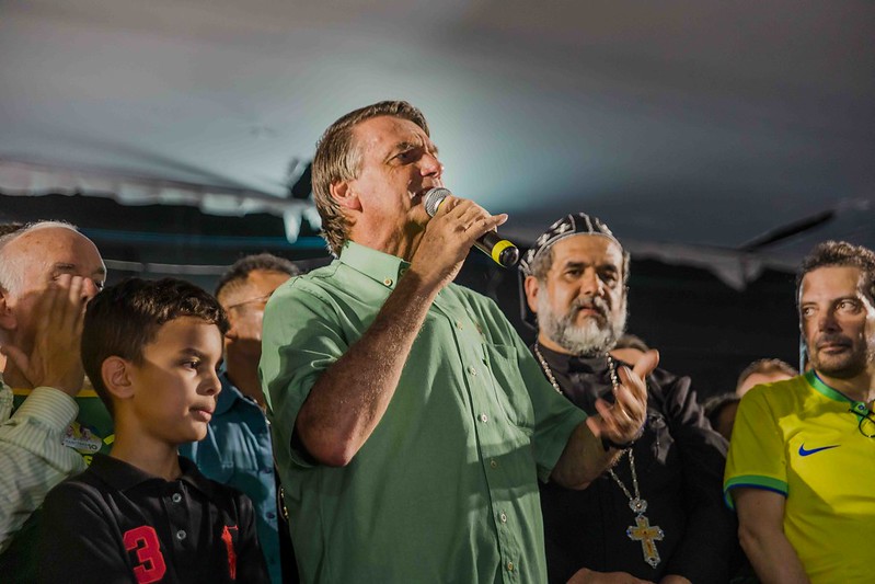 Bolsonaro e padre Kelmon