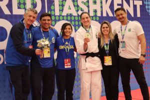 Mayra Aguiar, tricampeã mundial de judô