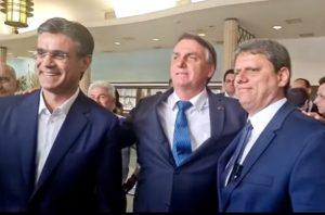 Rodrigo Garcia, Bolsonaro e Tarcísio de Freitas