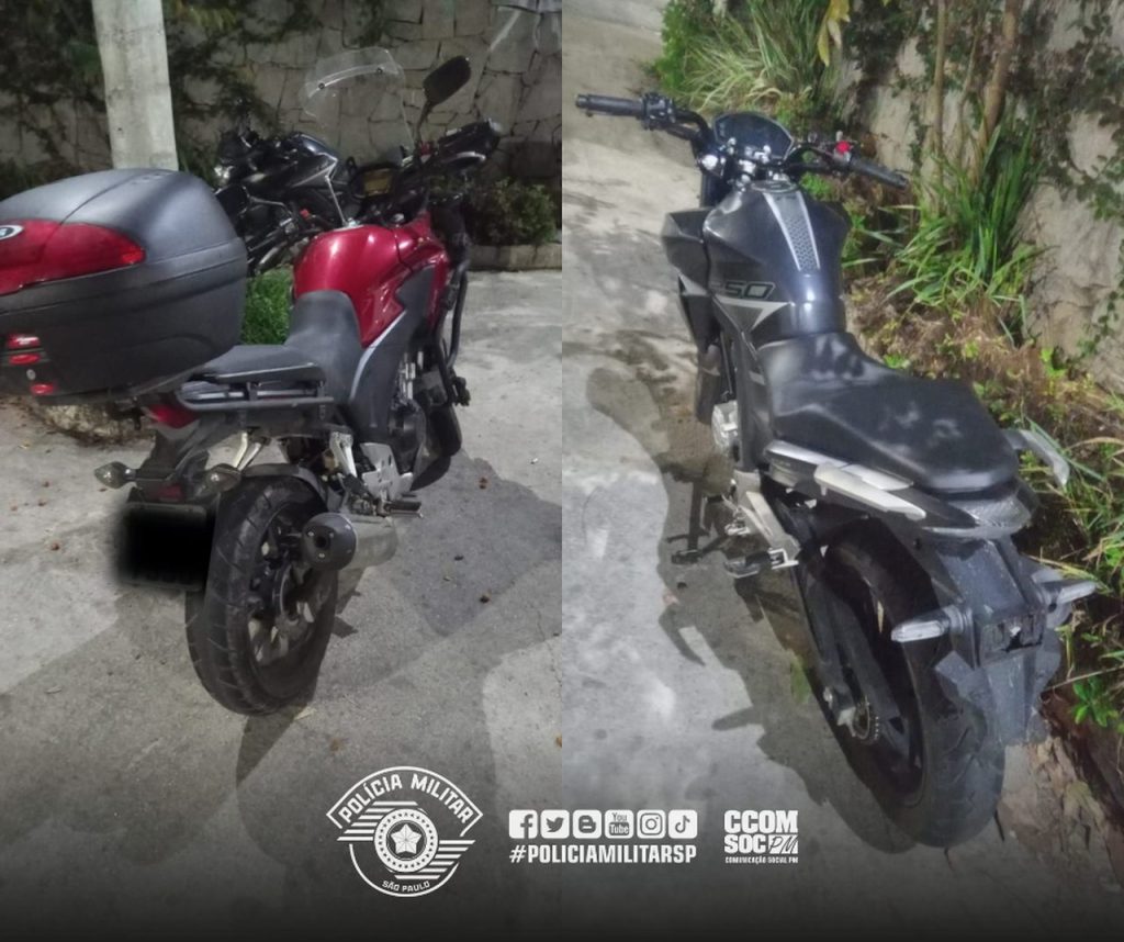 motocicletas roubadas