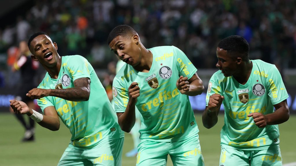 Jogadores do Palmeiras no Brasileirão 2022