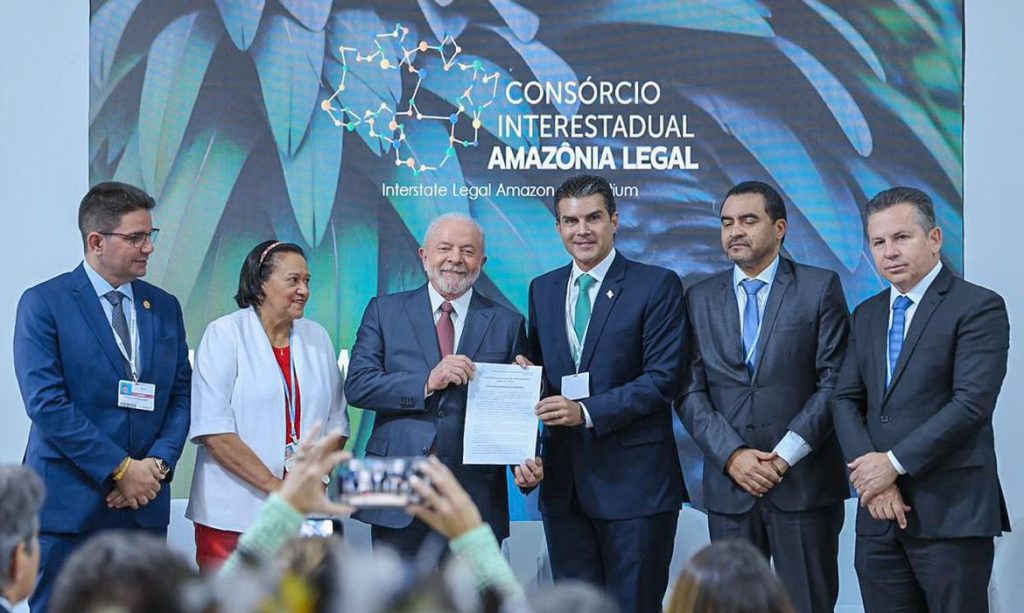 Lula e governadores na COP 27