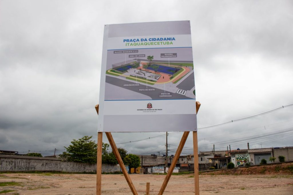 Praça da Cidadania em Itaquá