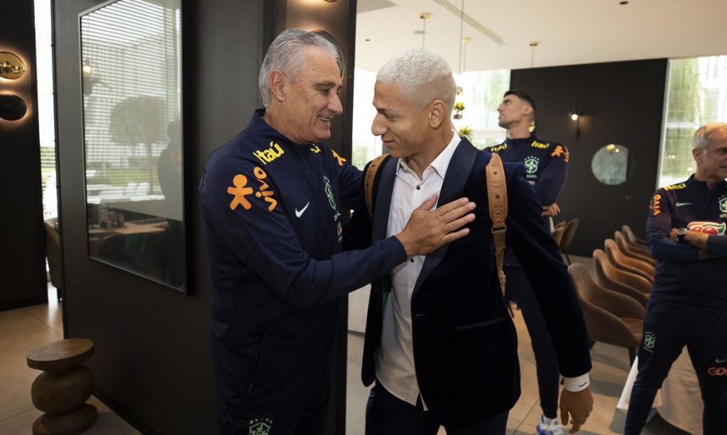 Tite e Richarlison