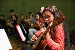 Projeto Guri x aula de música