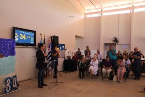 Abelzinho em evento da Apae