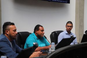 Audiência pública com Caio Araújo, Divinei e Renan de Arujá