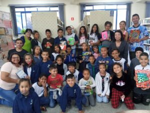 Alunos do CCCA Mirante visitam biblioteca