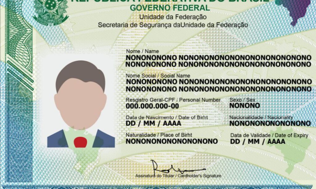 Nova Carteira de Identidade Nacional x RG