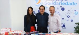 Clau Camargo, Abelzinho Larini e José Luiz