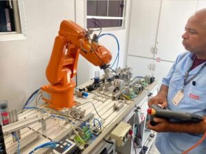 Curso de robótica x Senai