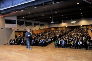 Mario Sergio Cortella na inauguração da Escola do Legislativo