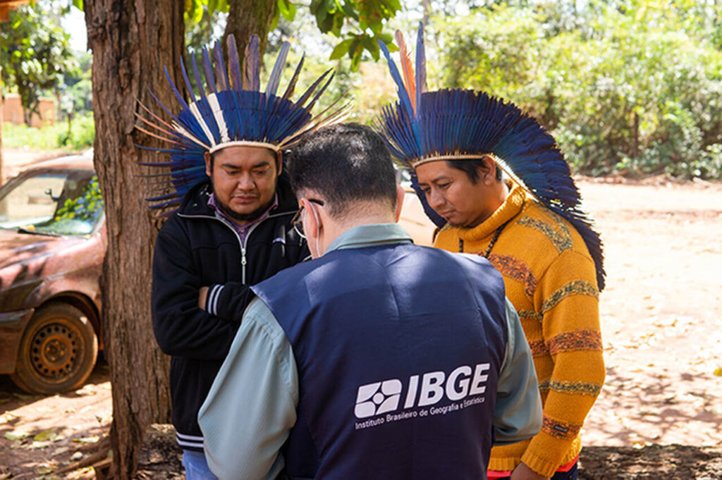 indígenas x Censo x IBGE