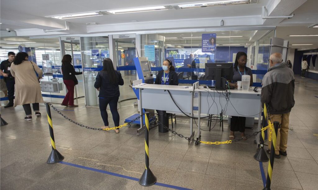 agência bancária