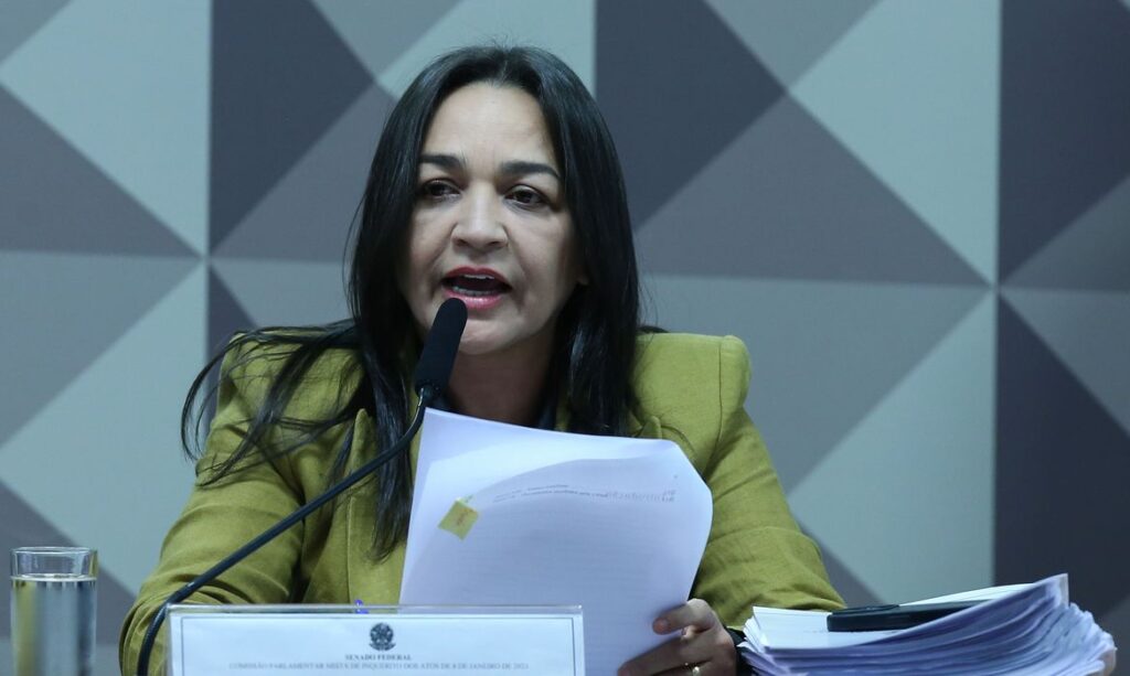 Eliziane Gama, relatora da CPMI dos Atos Golpistas