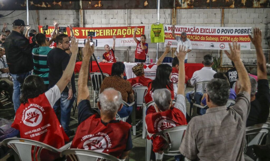 greve dos metroviários