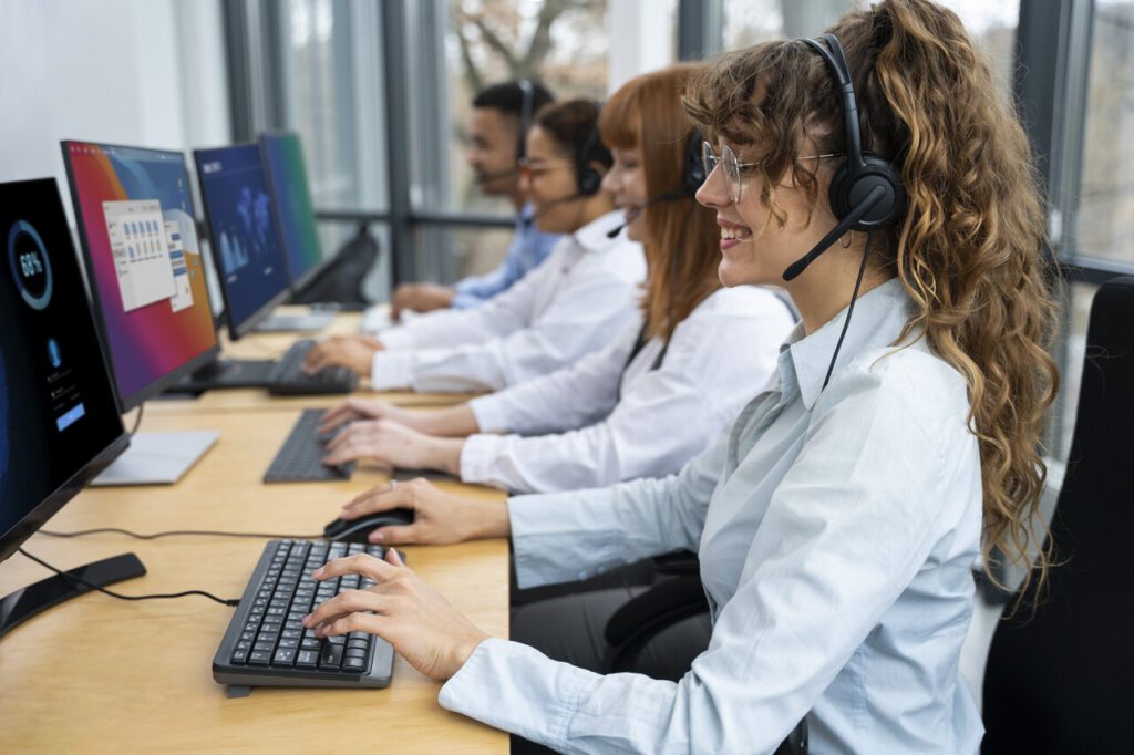 operador de telemarketing