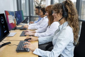 operador de telemarketing