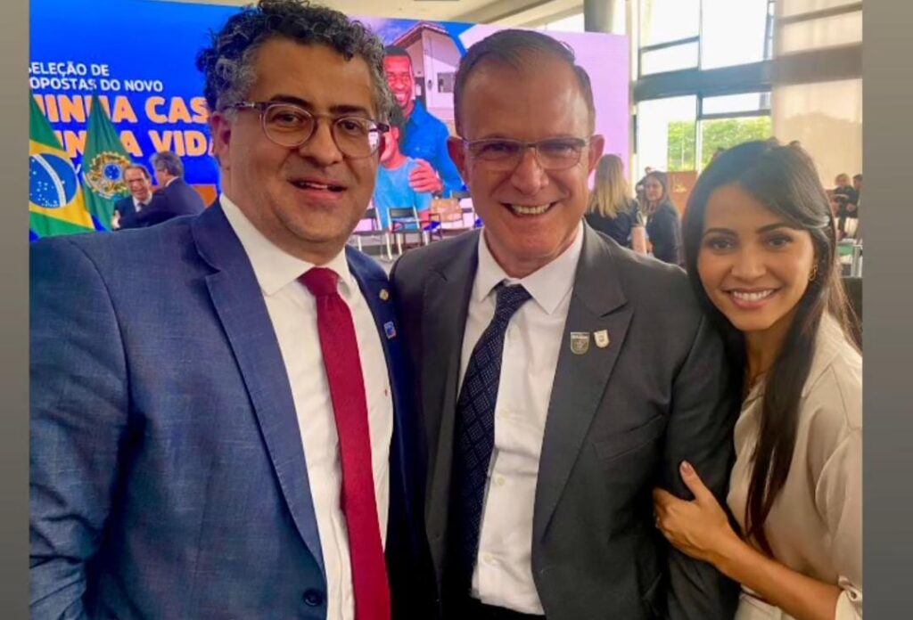 Alencar Santana, Luis Camargo e Clau Camargo