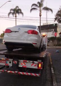 Carro apreendido