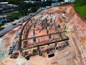 Obra do Hospital de Arujá