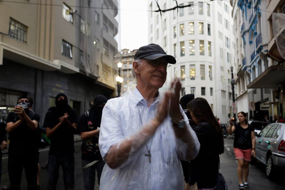 Padre Júlio Lancellotti, da Pastoral do Povo de Rua de São Paulo