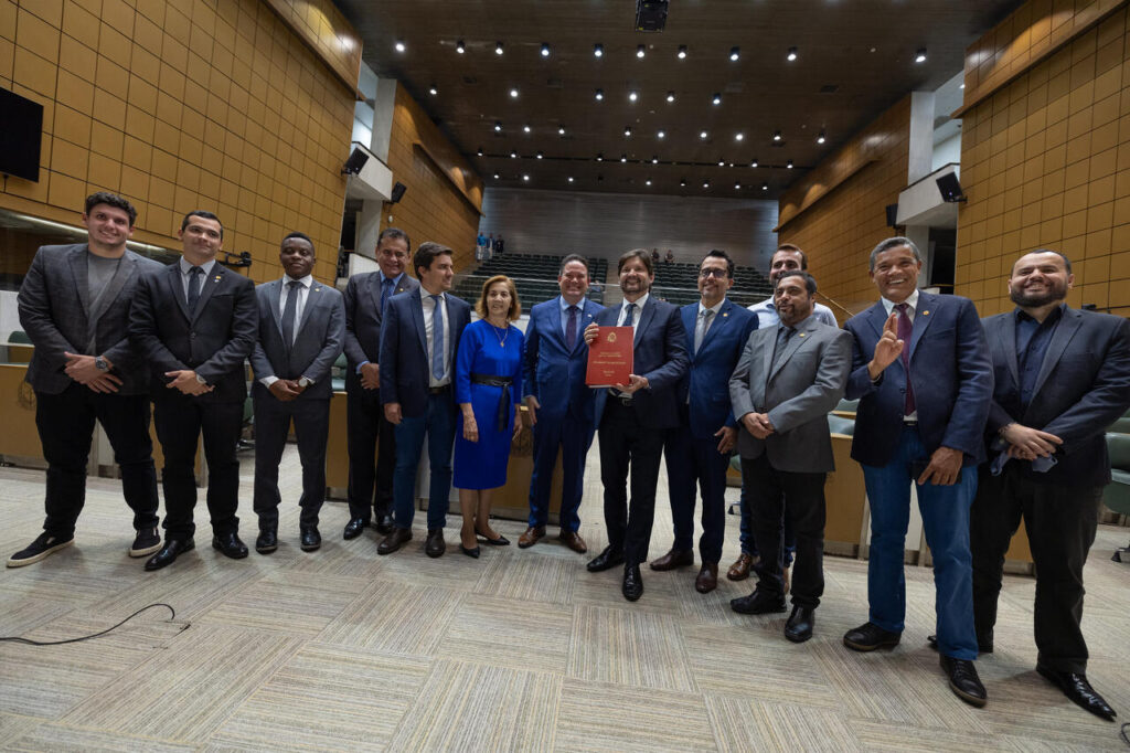 Sessão inaugural do ano na Assembleia Legislativa de São Paulo