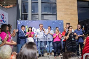 Inauguração Casa Rosa e Azul