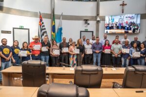 Entrega dp Selo Verde de Arujá