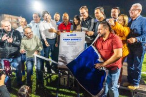 Inauguração campo sintético da Arena Barreto