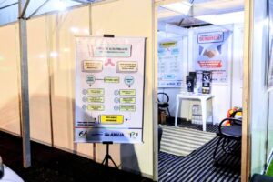 Ponto de Acolhimento na Festa das Nações