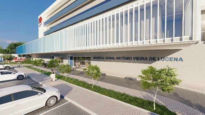 Maquete Hospital Geral de Arujá
