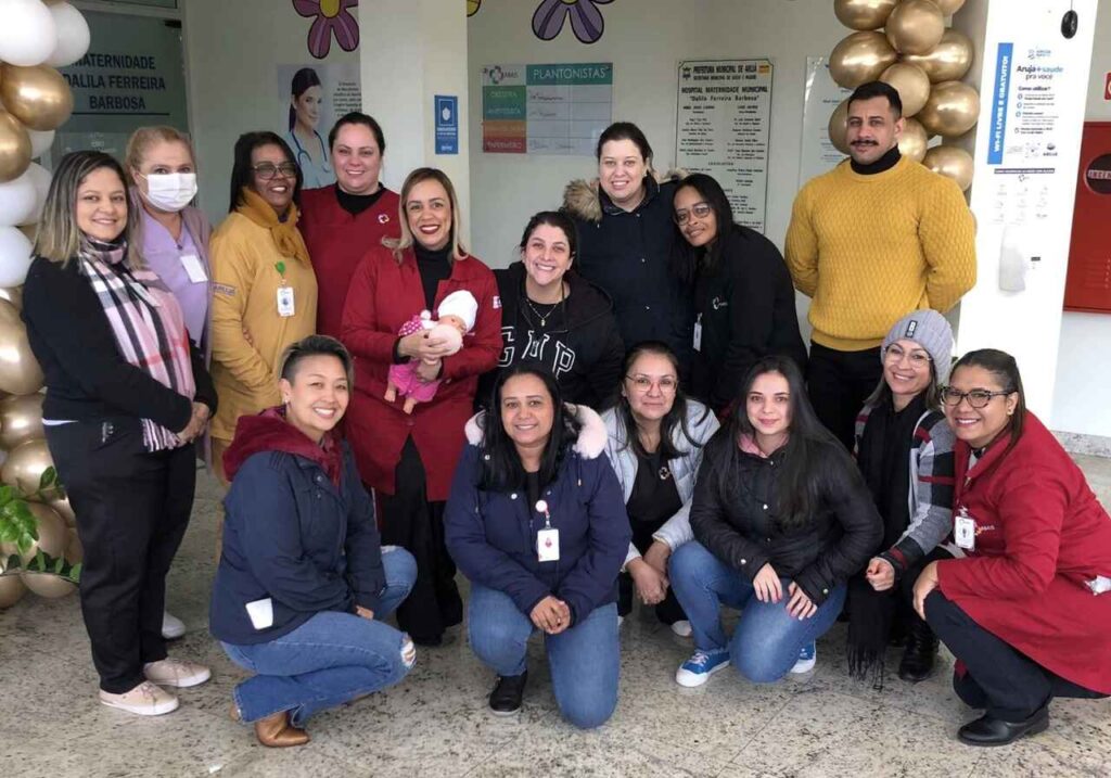 Equipe do Hospital Dalila Ferreira Barbosa