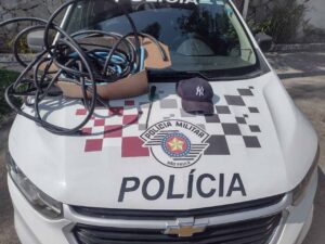 furto de cabos elétricos