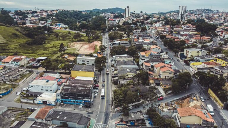 Arujá, vista aérea