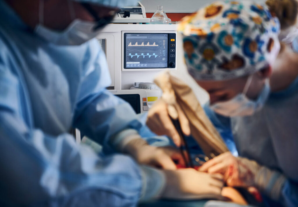 Cateterismo, cirurgia