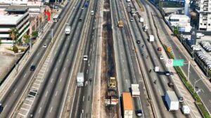 Obras na Via Dutra