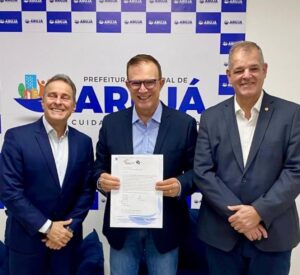 Luis Camargo, Claudemir Machi e Paulo Dionísio