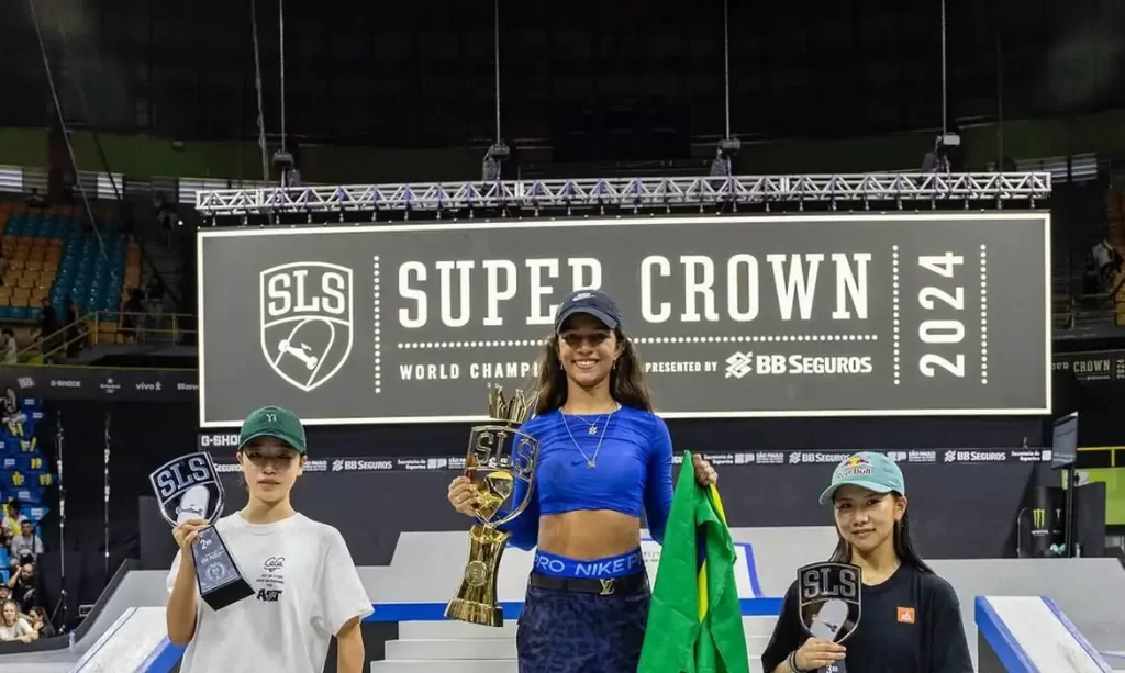 Rayssa Leal, tricampeã mundial de Skate Street
