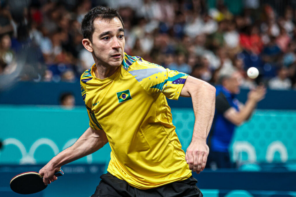 Hugo Calderano, mesa tenista campeão mundial