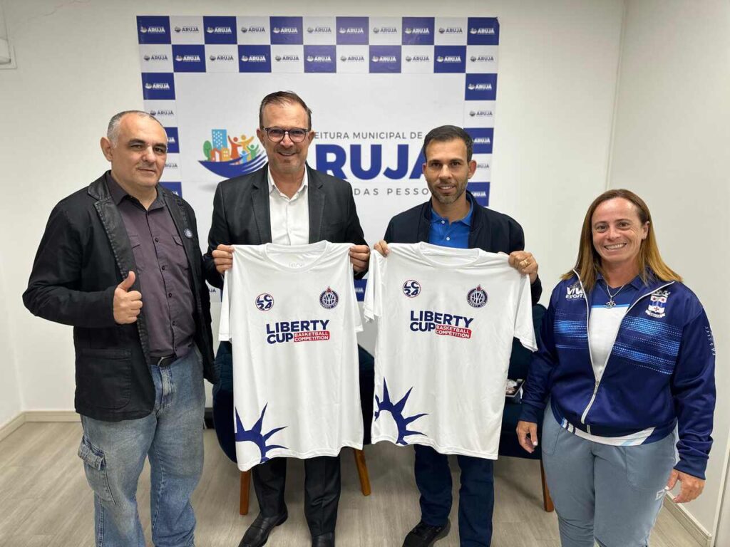 Camargo recebe organizadores da Liberty Cup Basketball Competition